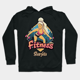 Fitness Barbie Vintage Graphic T-shirt 03 Hoodie